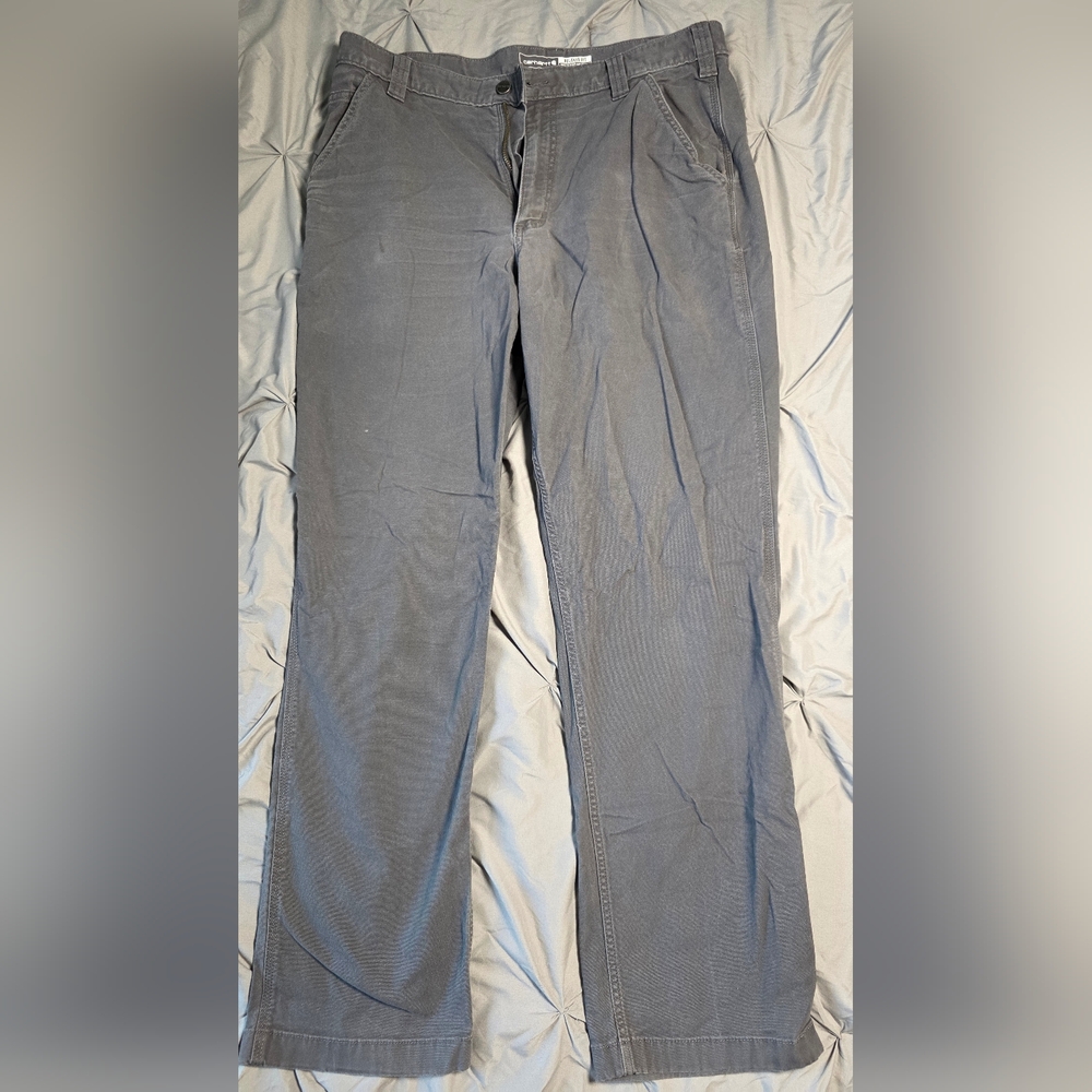 Carhartt Men’s Relaxed Fit Work Pants – 36x34 – Gray